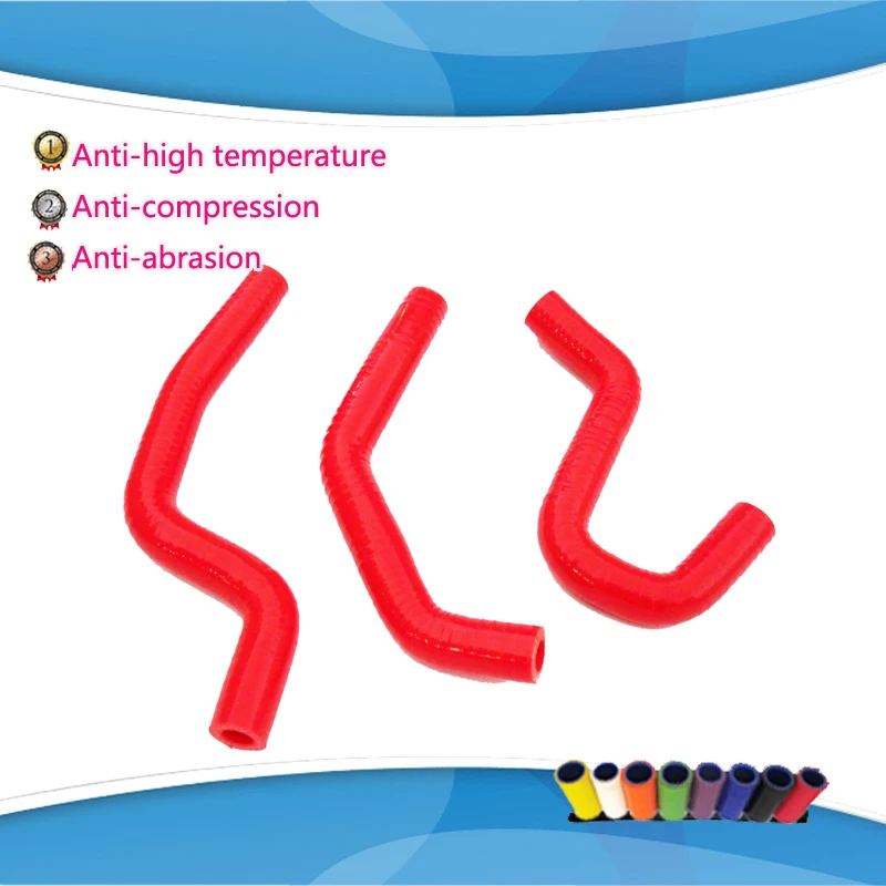 Мотоциклетный комплект силиконовых шлангов радиатора для HONDA CR85 CR 85 1996 2007|silicone