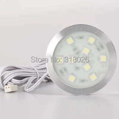 Цветной круглый светодиодный кухонный светильник 12 В постоянного тока 9