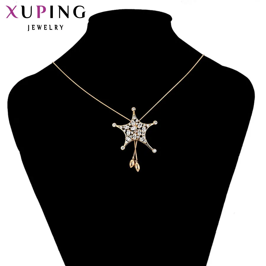 Xuping Fashion Necklace New Design Big Long Gold Color Plated Women Men Chain Jewelry Gift 42354 | Украшения и аксессуары