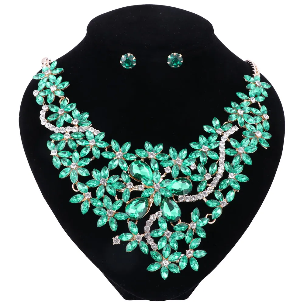 Женские вечерние комплекты ювелирных изделий в стиле бохо с сережками и