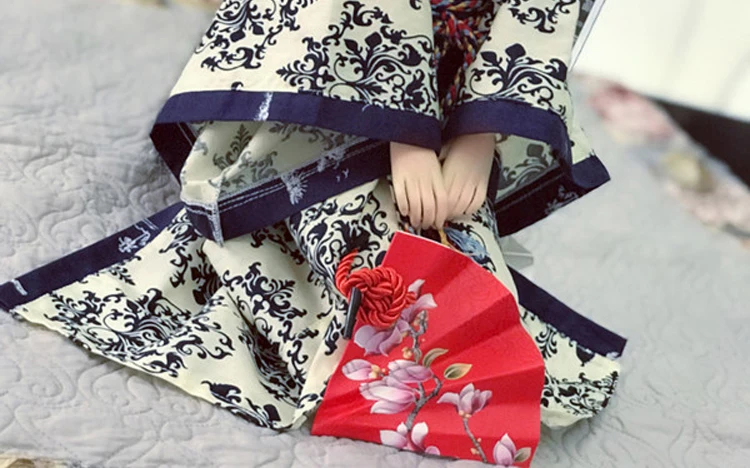 Одежда для куклы BJD/SD/детская одежда принцесса в японском этническом стиле