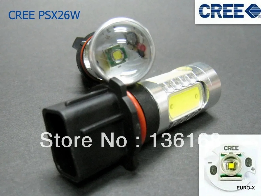 PSX26W HIACE CREE Q5 чипы светодиодсветодиодный лампы 11 Вт белый 6K 12 В автомобиль DRL FOGLIGHT #