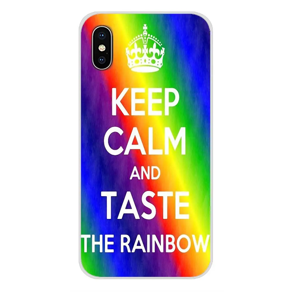 Прозрачный чехол из ТПУ для геев лесбиянок ЛГБТ Радуга фестиваль прайд искусство