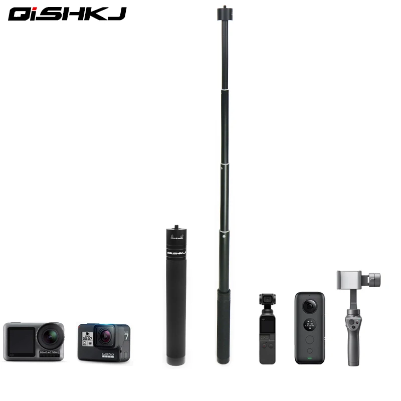 Карманная селфи палка OSMO/Insta360 One X DJI OM 4 масштабируемая для OSMO Mobile 2 3 Zhiyun