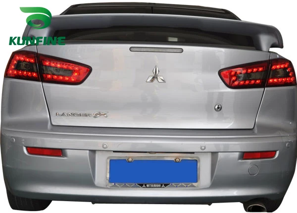 KUNFINE пара автомобиля фонарь в сборе для MITSUBSHI LANCER 2010-2016LED стоп с поворотом световой