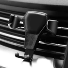 Универсальный автомобильный держатель для телефона, гравитационное автомобильное крепление на вентиляционное отверстие в автомобиле для Iphone X 8 Samsung Xiaomi, одна рука, держатель для телефона