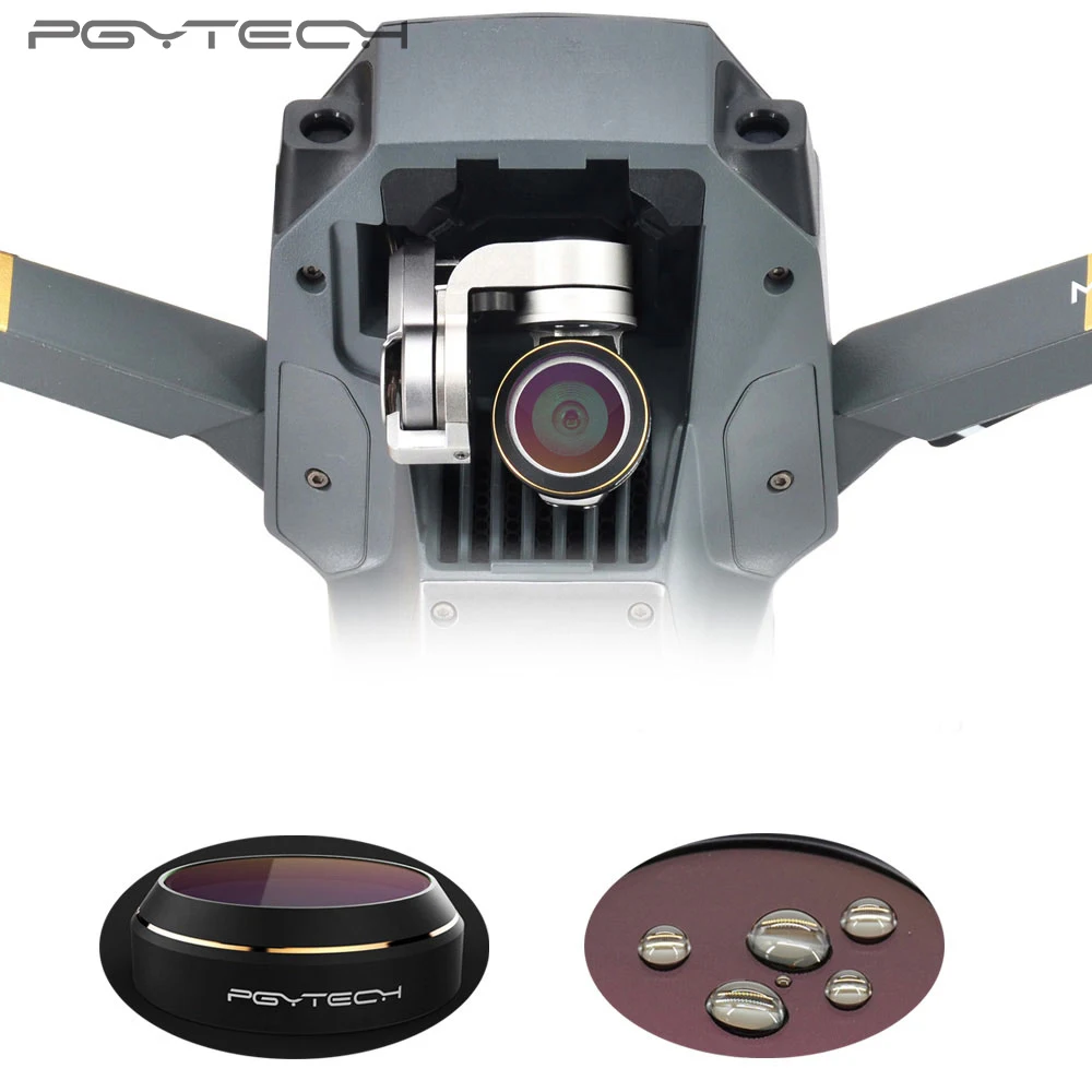 PGYTECH для DJI MAVIC Pro &amp Platinum Камера фильтр объектива комбо Мульти Слои Плёнки ND4/8/16