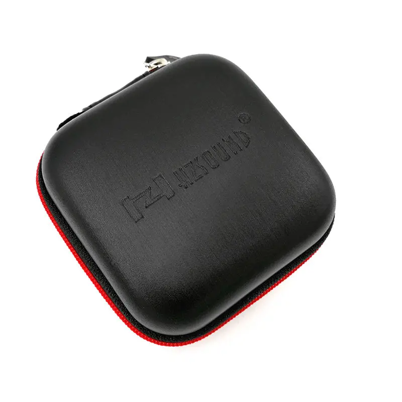 HZSOUND круглый чехол для наушников сумка портативный хранения гарнитуры