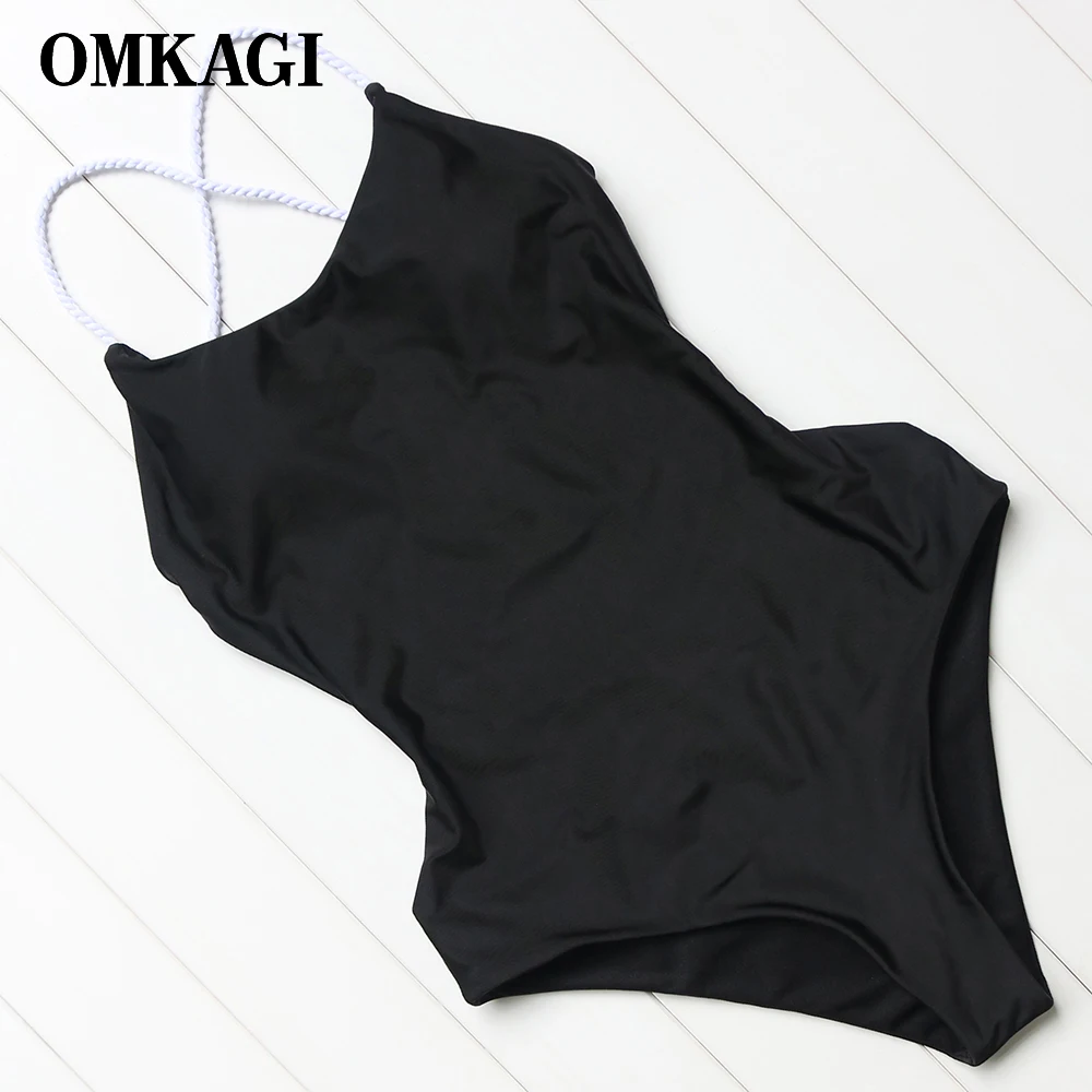 Бренд OMKAGI, женский купальник, пуш-ап, боди, женский купальник, пляжная одежда, летний Монокини,, цельный купальник