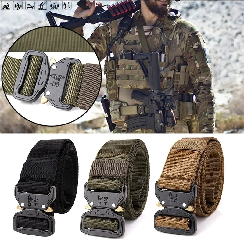 Нейлоновый военный тактический ремень снаряжение для кемпинга быстро