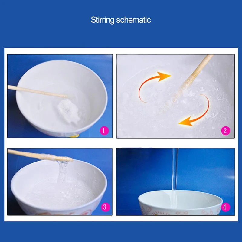 1 шт. волшебный порошок смазка геля смешивания воды для вагинальный груди