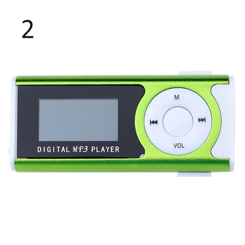 1.3&quot Mini USB Clip LCD Screen MP3 Media Player Support 16GB Micro SD TF 6II2 | Электроника