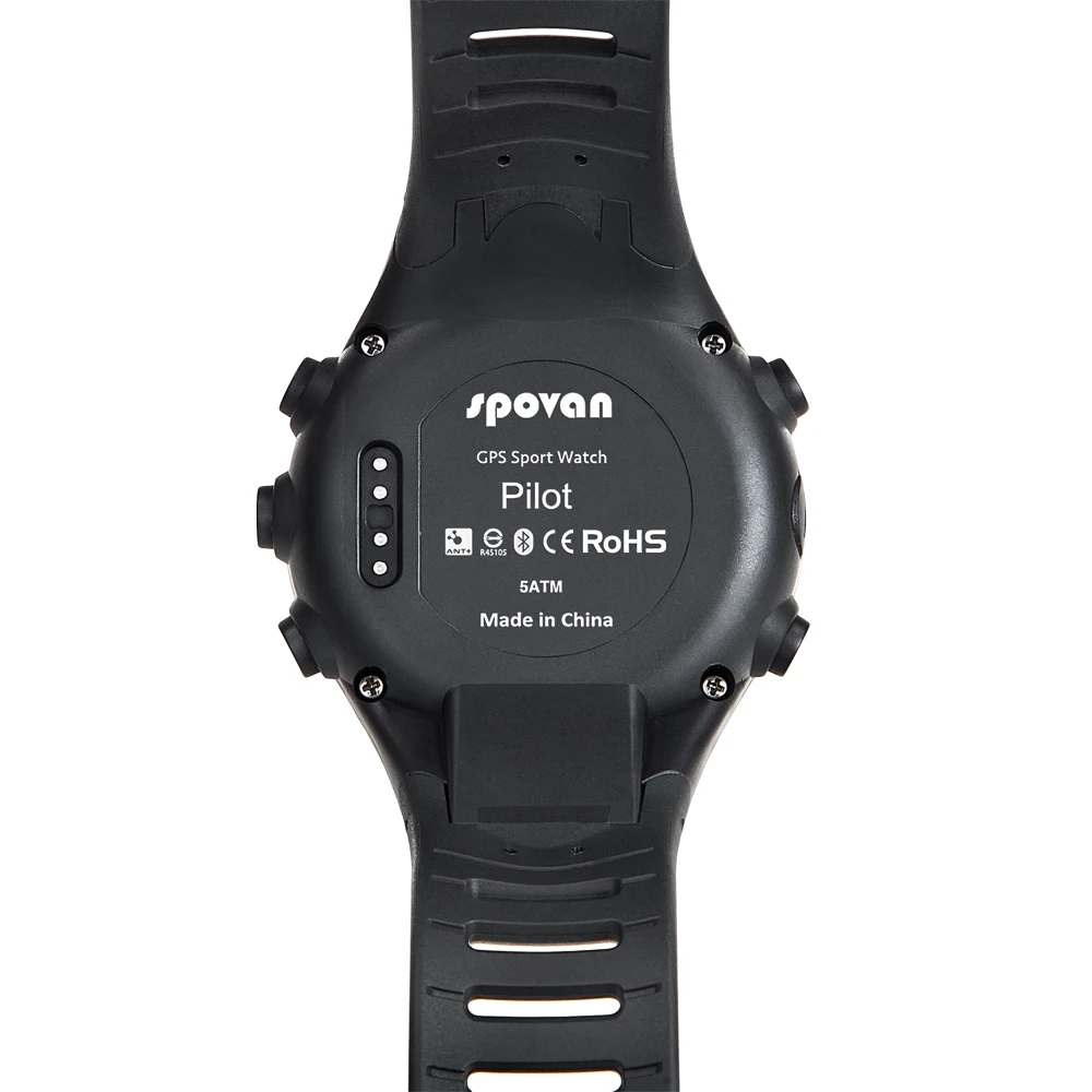 Spovan gps спортивные часы Bluetooth 4,0 нагрудный ремень+ водонепроницаемый монитор сердечного ритма Счетчик калорий Фитнес часы Saat Montre Homme