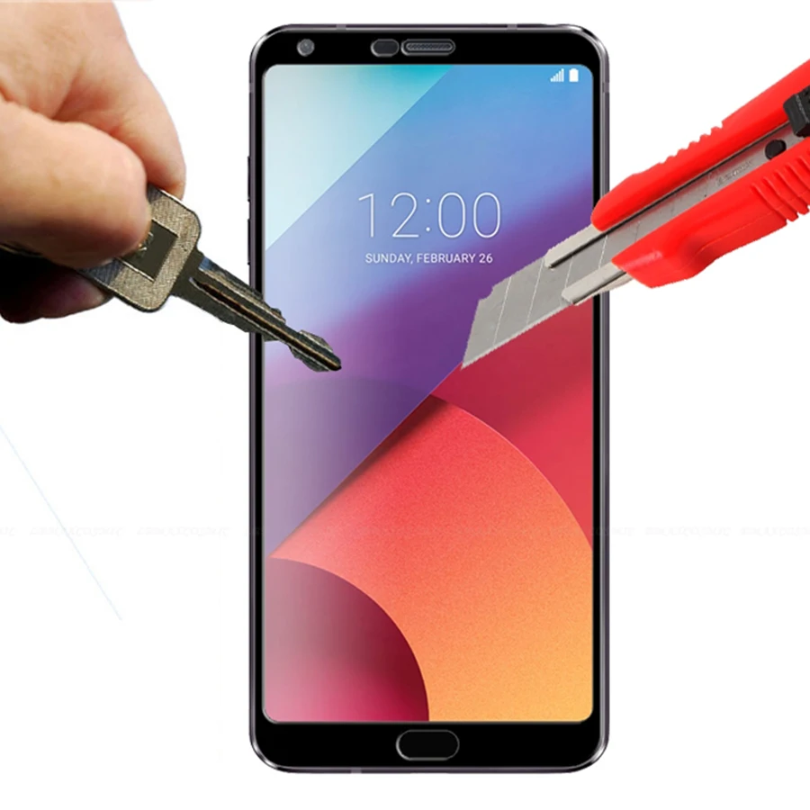 Полное покрытие для LG G6 закаленное стекло Защита экрана K8 G 6 защитная пленка 9H от