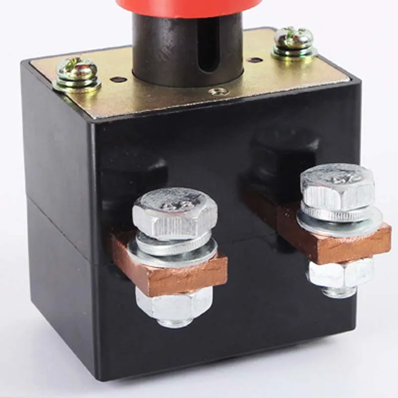 FLS220 250A DC 36V красная Грибовидная головка аварийный стоп кнопка переключатели для