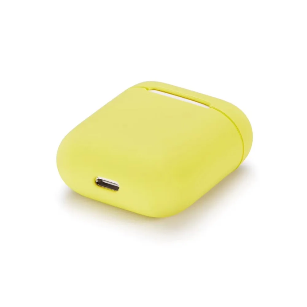 Чехол для Apple Airpods силиконовый чехол iPhone беспроводная bluetooth гарнитура защитный