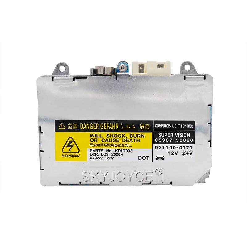 SKYJOYCE 35W Yeaky Xenon D2S D4S HID комплект 4500K 5500K 6500K Yeaky лампа для автомобильных фар D2R D4R HID балласт D2S ксеноновый комплект