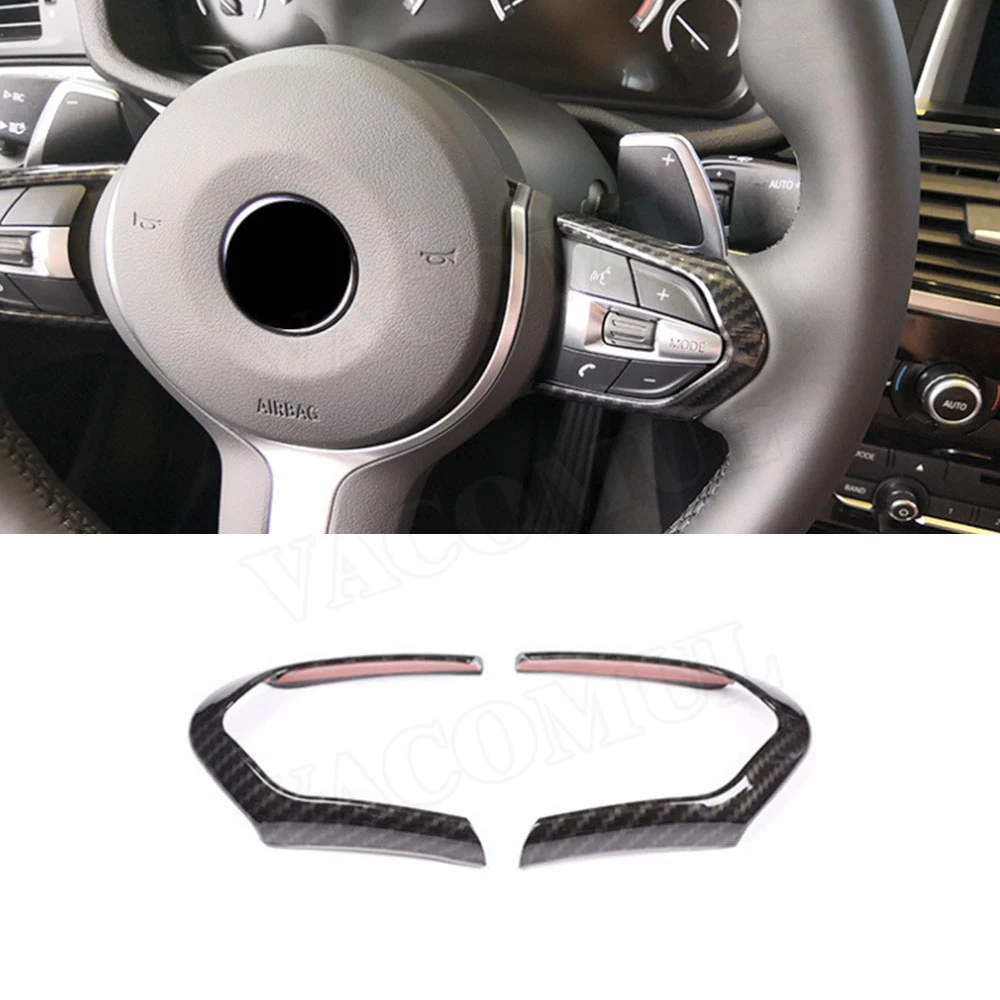Декоративная накладка на руль автомобиля рамка для BMW F20 F22 F30 F32 F10 F06 F15 F16