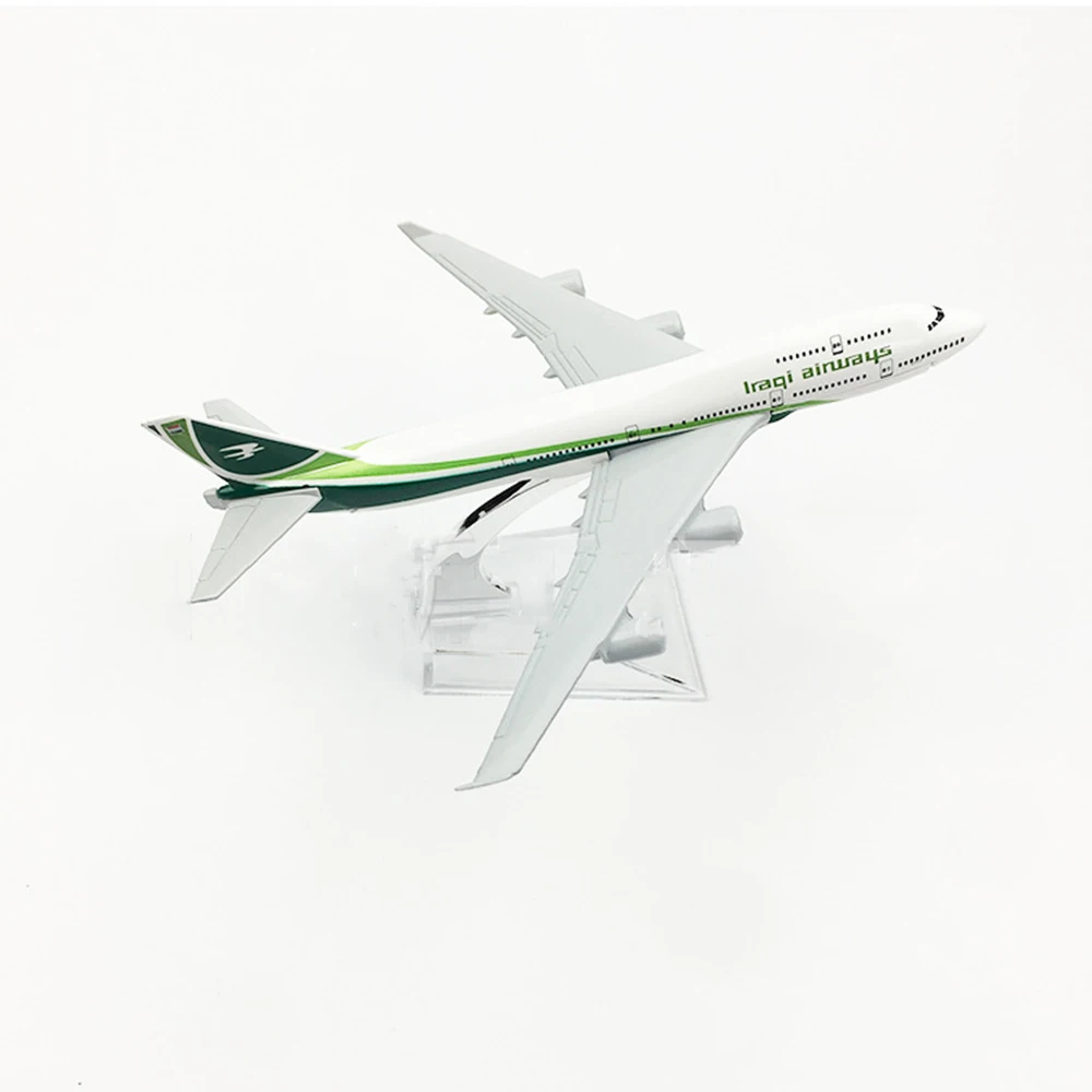 1/400 масштаб самолета Boeing 747 Iraqi Airways 16 см сплав самолет B747 модель игрушки для детей