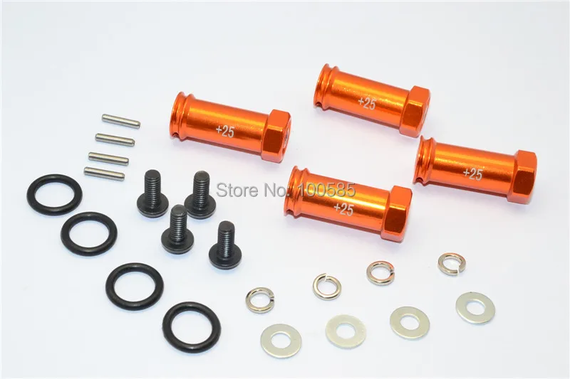 TRX SLASH/AXIAL EXO/ TWIN HAMMER VTR адаптер из сплава 12x31x2 мм WA22512(SLA010/+ 25 мм)|gpm model|gpm traxxasgpm meter |
