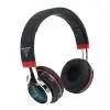 Black Беспроводные наушники Bluetooth 4,1, гарнитура с шумоподавлением, наушники и радио, музыка, игры, музыка, подарок, чат - Цвет: Black