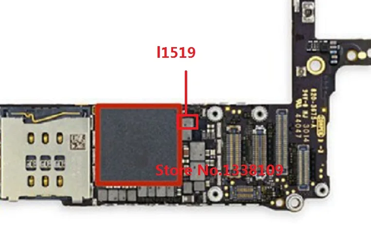 50 шт./лот новинка для iphone 6 6G 6plus + L1519 катушка индуктора логическая плата
