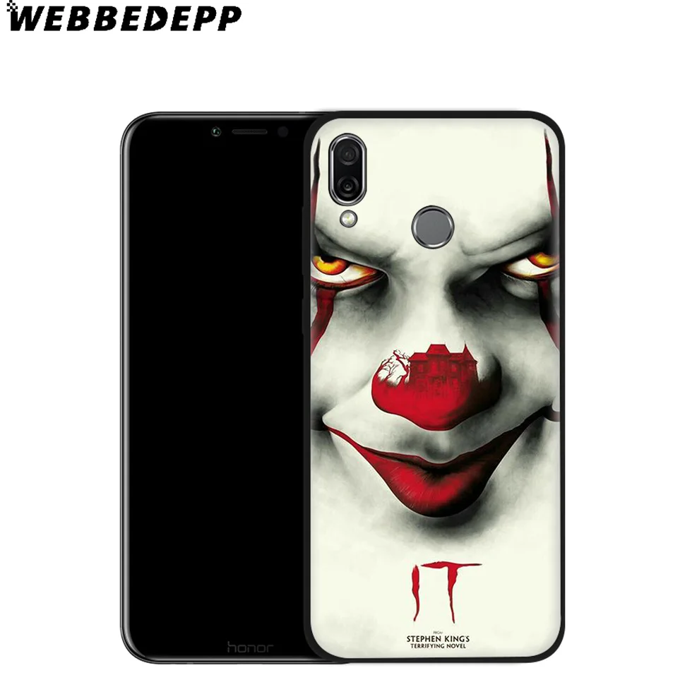 Мягкий чехол WEBBEDEPP Stephen King It для Huawei Mate Honor 20 6A 7A 7C 7X 8 9 9X 10 View Lite Pro 30 |