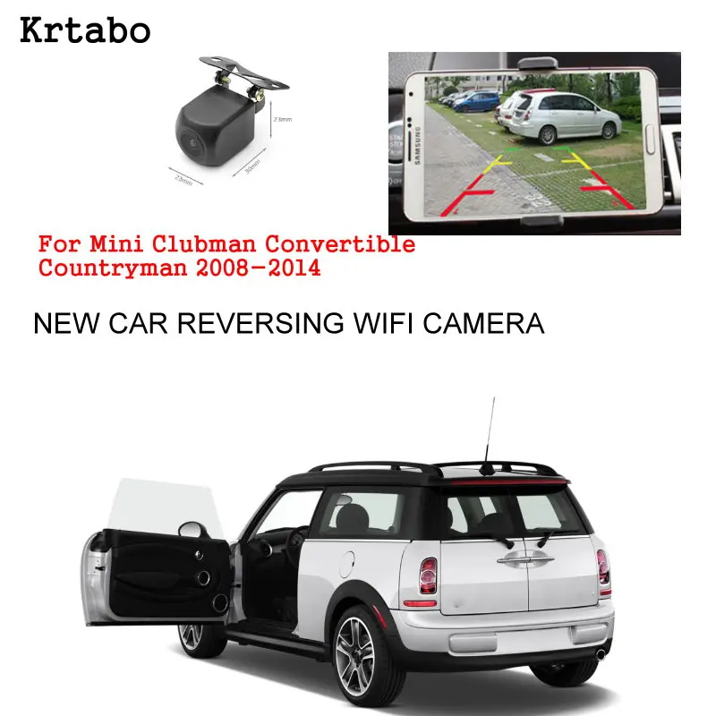 

Автомобильная беспроводная камера заднего вида для Mini Clubman trustyman 2008-2014 Реверсивный HD CCD ночного видения водонепроницаемый высокое качество