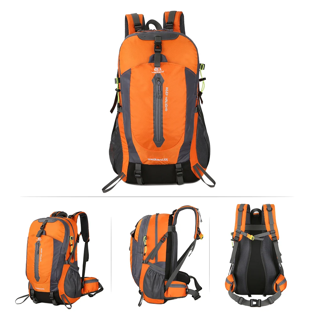 40L/50L рюкзак для велоспорта, водонепроницаемый, водостойкий, дышащий, 5 цветов, походный рюкзак для ноутбука, походный рюкзак, походная сумка для мужчин и женщин