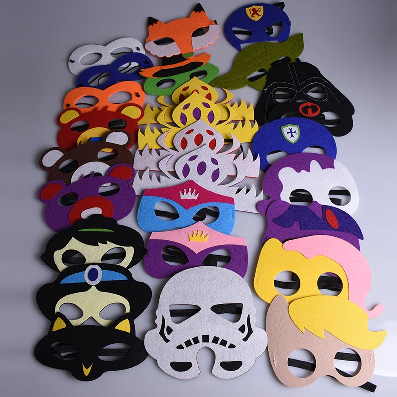 Новая маска косплей супергерой йода Дарт Супермен Бэтмен принцесса лиса корона