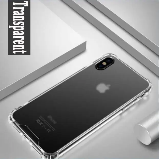 10 шт. sinzean для samsung S8/S9 Plus Note 8 зеркало ТПУ чехол для Galaxy S7 Edge/J3/J5/J7/A5/A7/J6/J2 Pro мягкий чехол - Цвет: Transparent