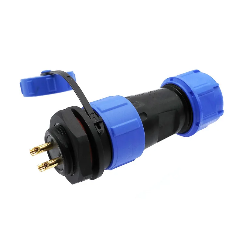 SP1710 водонепроницаемый разъем SP1712 IP68 2 pin авиационные разъемы SP17 задняя гайка 3pin 4pin