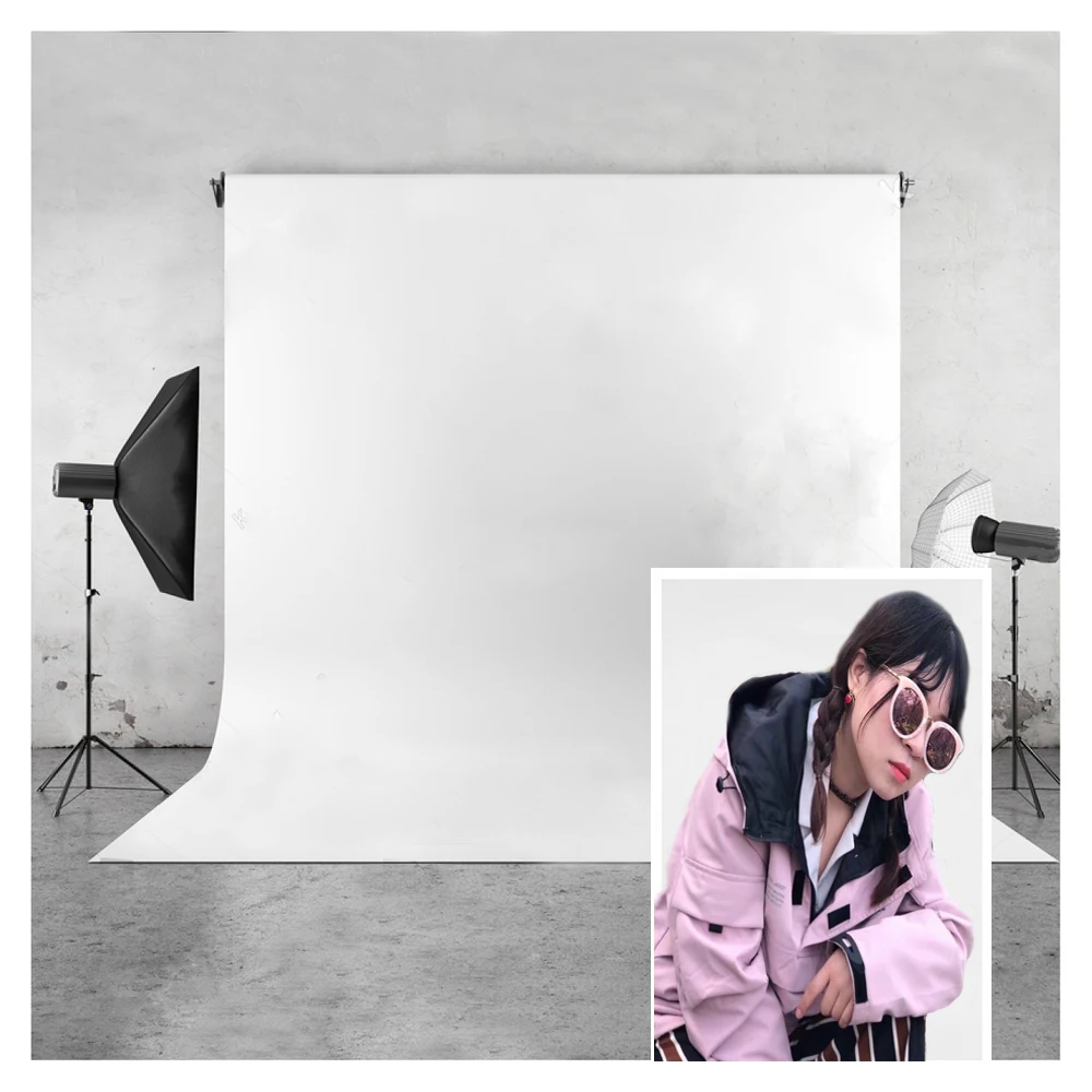 Белый Виниловый фон для фотосъемки бесшовный фон для фотосъемки без бликов фоны для фотостудии реквизит для фотосъемки