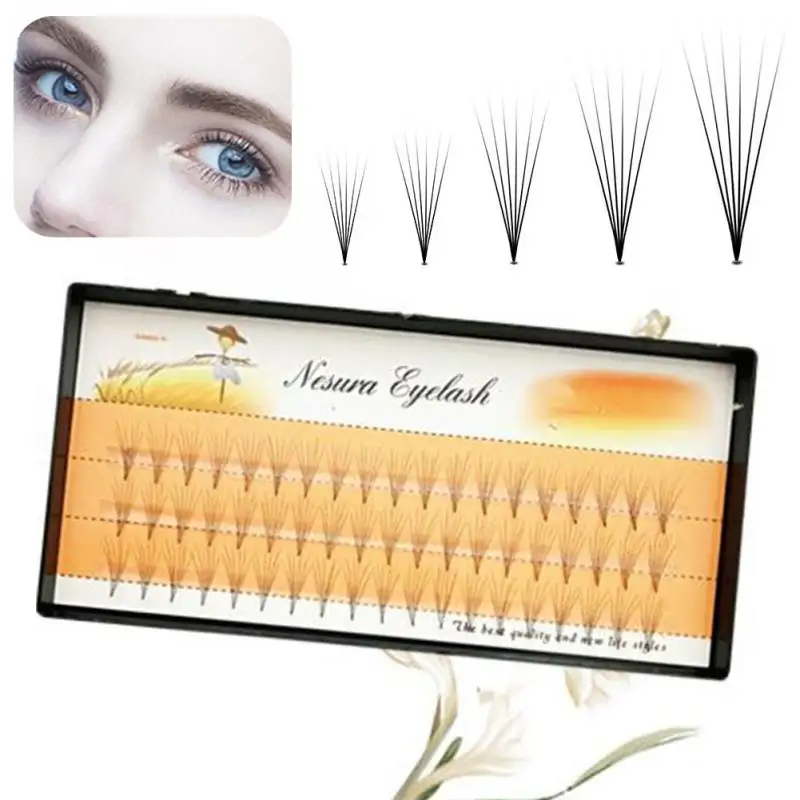 10D натуральные накладные ресницы 1 коробка 8/9/10/11/12 мм для макияжа индивидуальные