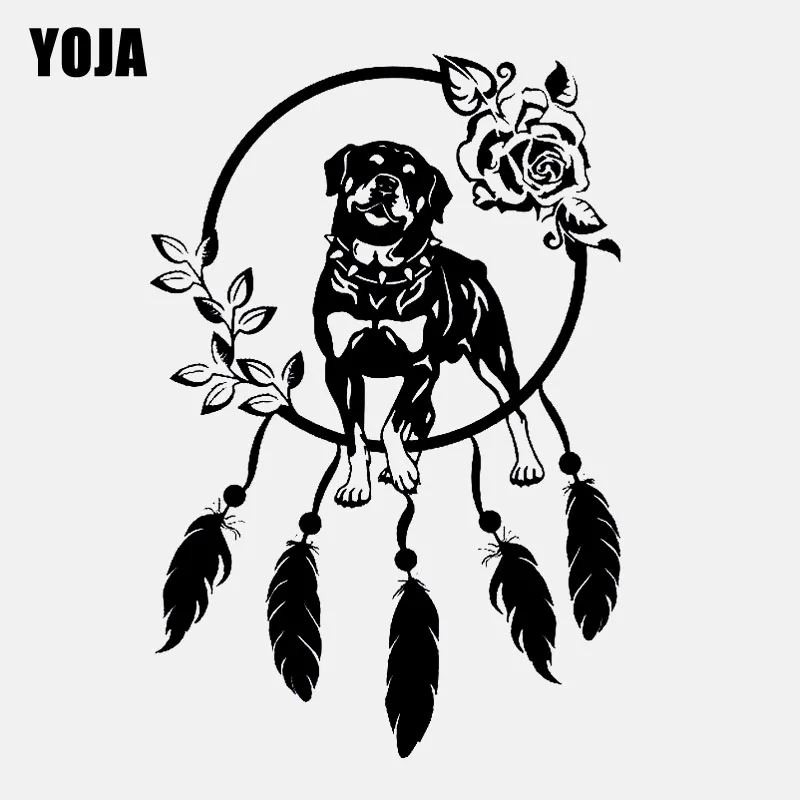 YOJA 50 1 см * 75 красивый Ротвейлер Собака спальня стены искусства стикер наклейка