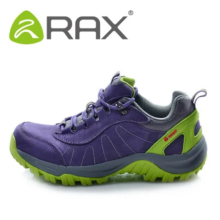 zi outdoor shoes RAX для активного отдыха, походная обувь, женская кожаная поверхность, водонепроницаемая походная обувь для мужчин, легкая обувь для трекинга, горные мужские ботинки для скалолазания - Цвет: zi outdoor shoes