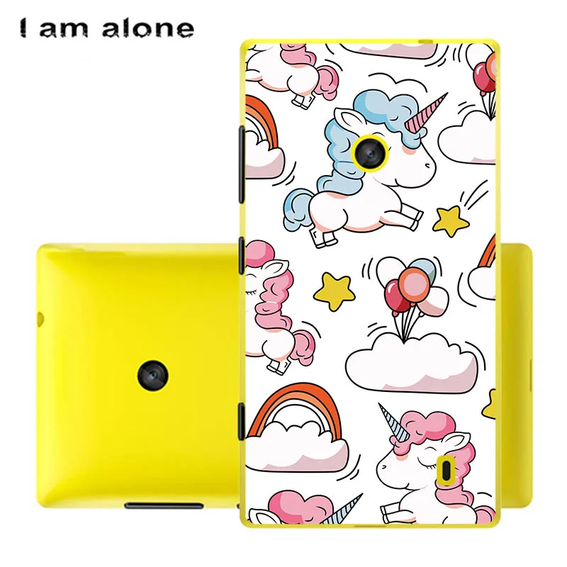 Чехлы для телефонов I am alone для microsoft Nokia Lumia 520 4,0 дюйма, мягкий ТПУ мобильный Модный Цветной чехол для Nokia 520 - Цвет: Soft TPU HH42