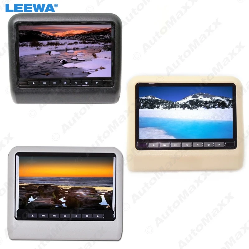 LEEWA 1 шт. черный бежевый серый 9 &quot9 дюймов Универсальный Автомобильный
