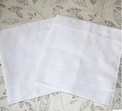 

Men's super soft satin handkerchief handkerchief / towel / white cotton towel