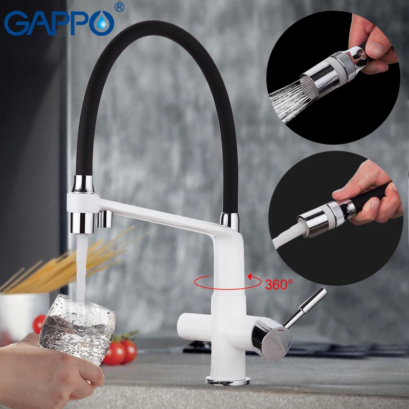 GAPPO кухонный кран краны для питьевой воды смеситель раковины поворотный torneira para