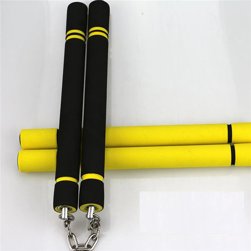 Пенопластовая практика Nunchaku JKD обучение безопасности боевые изделие для боевых искусств Обучение ПВХ Пена Губка Мягкий каратэ практика Стик Nunchaku