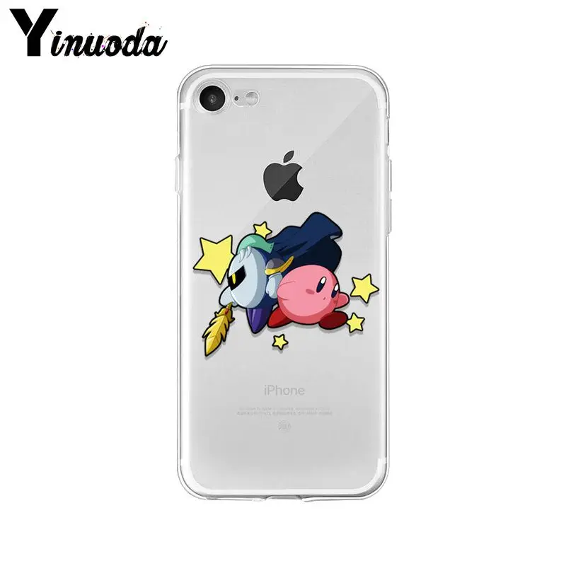 11pro MAX Kirby Pattern резиновые мягкие Аксессуары для телефонов чехол iPhone 8 7 6 6S Plus X XS max 10 5