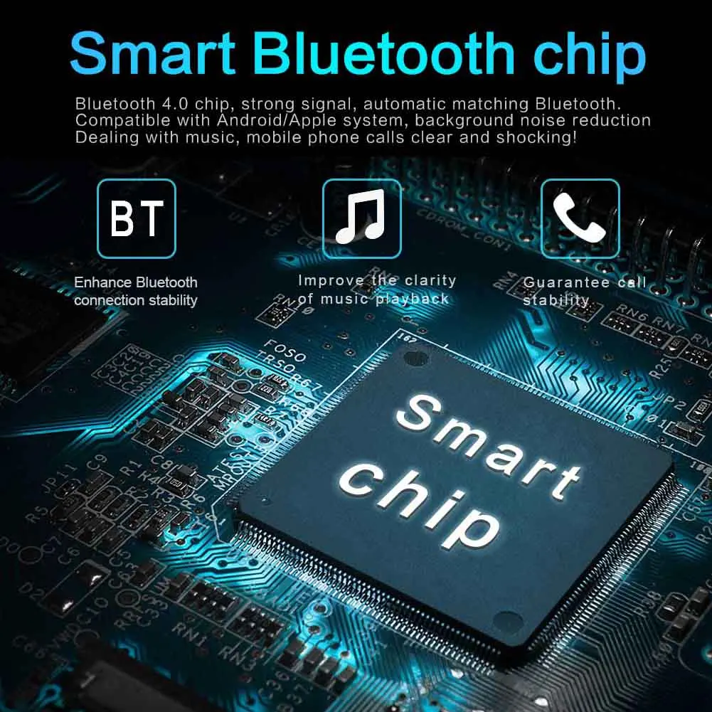 7 дюймов HD портативный двойной 2 стерео аудио Bluetooth Сенсорный MP5 плеер USB FM радио аксессуары для ресивера