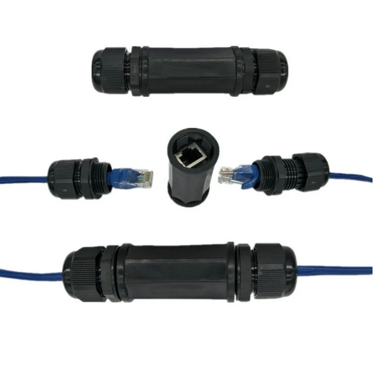 CAT 6 блокировочный Водонепроницаемый CAT6 RJ45 Женский к женскому водонепроницаемый