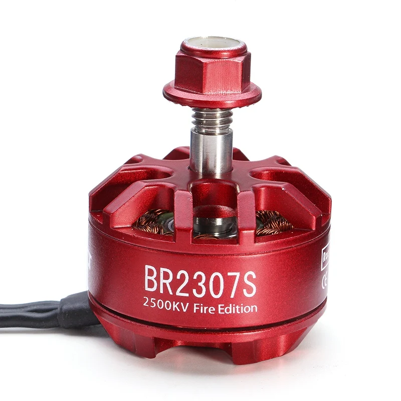Racerstar 2307 BR2307S для Fire Green Edition 2500KV 2-4S бесщеточный двигатель X220 250 280 300 RC Мультикоптер