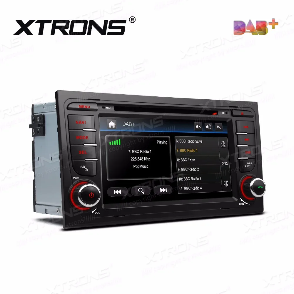 XTRONS 7 &quotHD цифровой сенсорный экран DAB + Canbus GPS навигация автомобильный DVD плеер