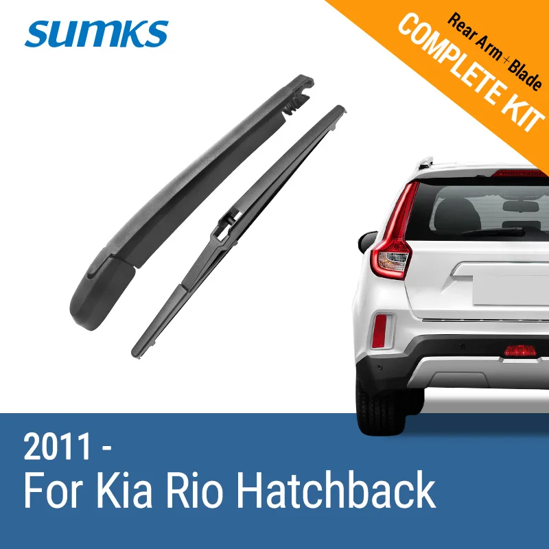 Стеклоочиститель и рычаг заднего вида для Kia Rio хэтчбек 2011 2012 2013 2014 2015 2016 2017|rear