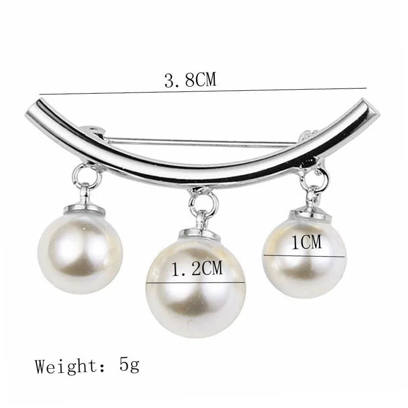 Брошка с защитой от опорожнения и жемчугом 1 шт. свитер кардиган эмалированные