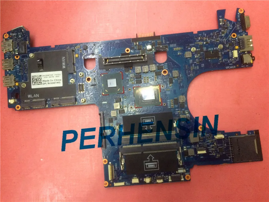 Оригинальная материнская плата для ноутбука Dell Latitude E6220 модель 008TM5 08tm5 cn 008tm5 100%