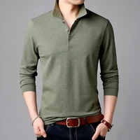 dimi long sleeve slim fit boys korean poloshirt casual men clothing top grade new fashion brands polo shirt mens solid color